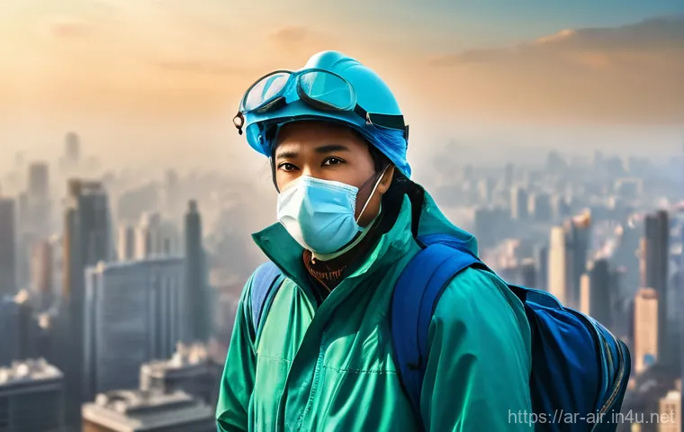 대기환경기사와 산업기사 비교 선택 가이드 - Here are three image generation prompts in English, designed to be detailed, adhere to the safety gu...